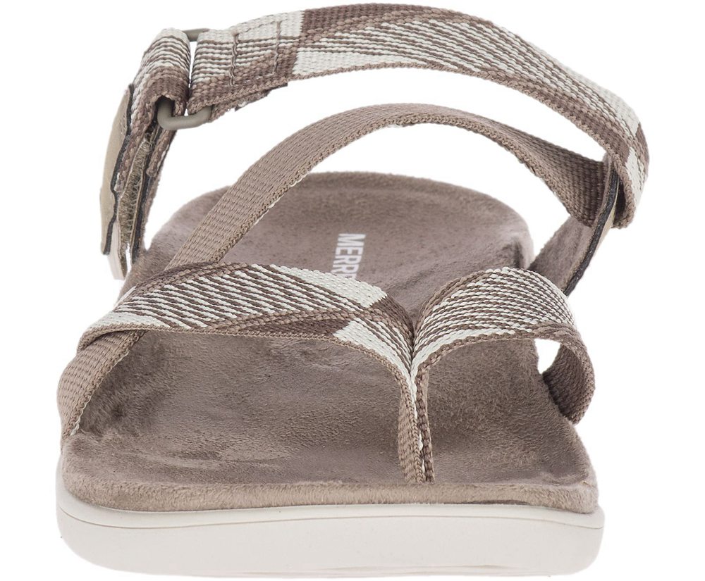 Merrell Sandaler Dame - District Mendi Thong - Grå - OBR916805